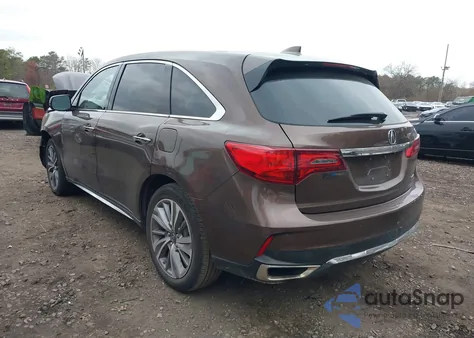 2019 Acura Mdx Tech Pkg z USA, uszkodzony, nr VIN 5J8YD4H59KL008227